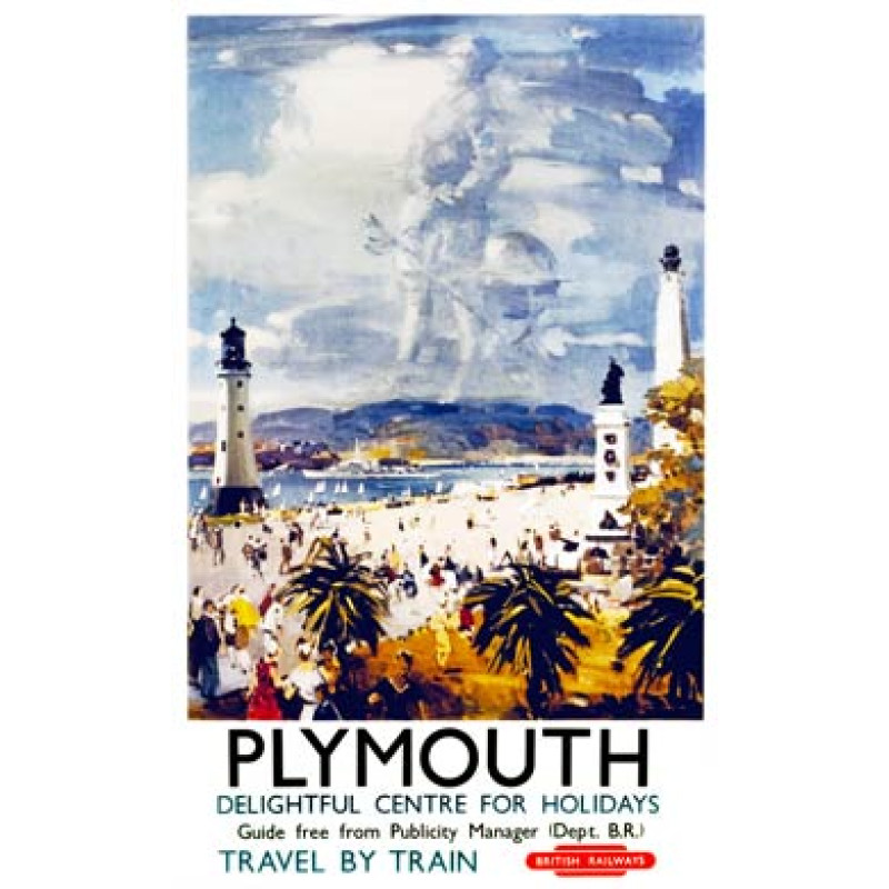 Plymouth Railway Poster