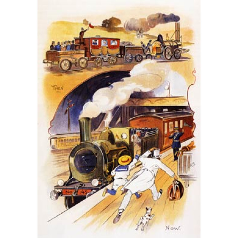 Railways Then and Now, 1890