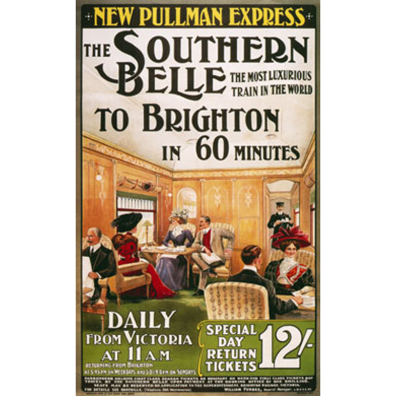 Southern Belle to Brighton, 1909