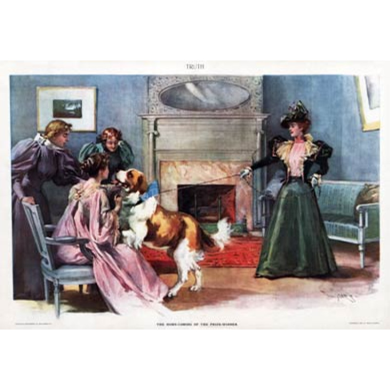 The Home Coming of the Prize Winner, Truth 1897