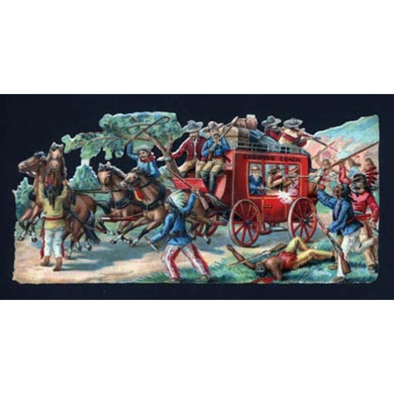 Stage Coach in the West