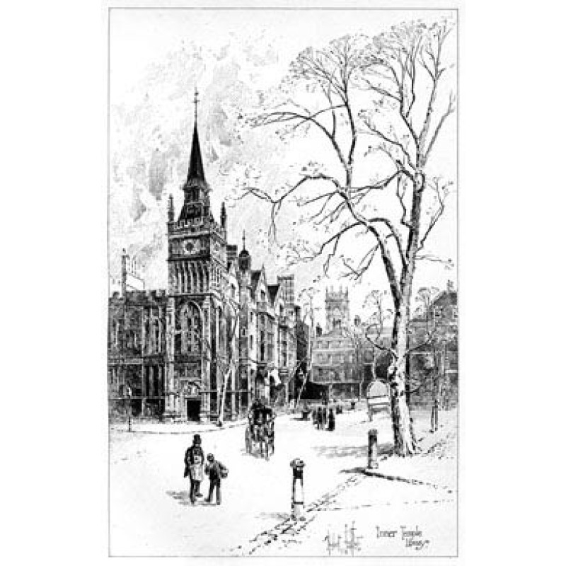 Inner Temple Library, 1892