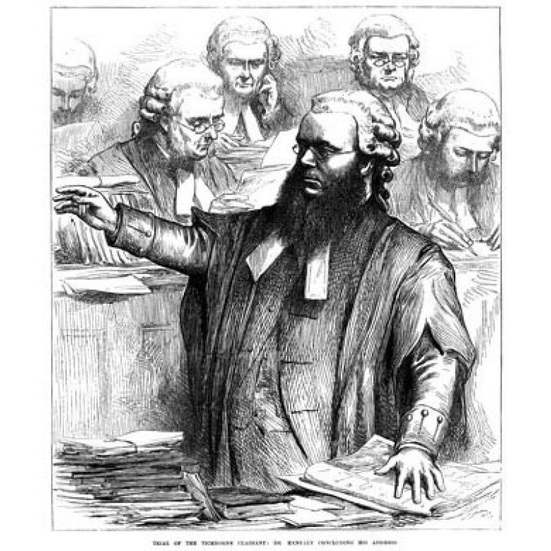Dr. Kenealy at the Tichborne Trial, 1873
