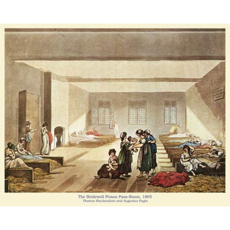 Bridewell Prison Pass-Room, 1805