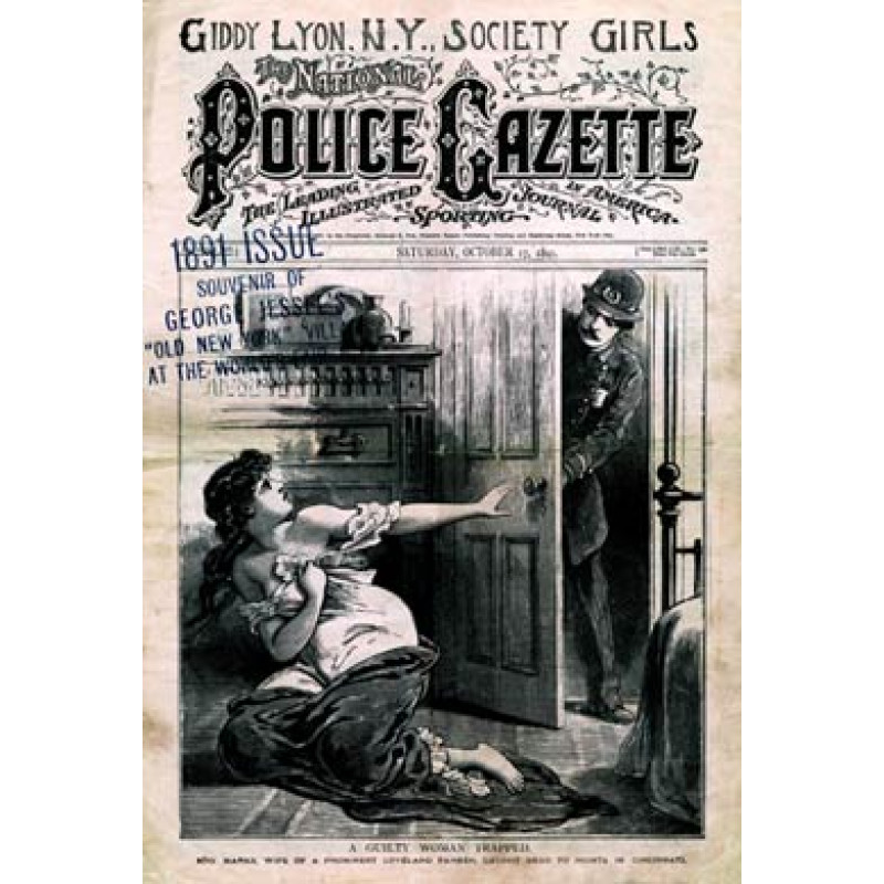 Police Gazette, A Guilty Woman Trapped