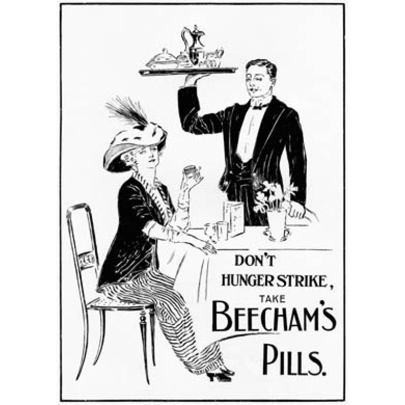 Beecham's Pills, Suffragette