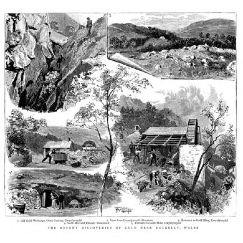 Gold Mining In Wales