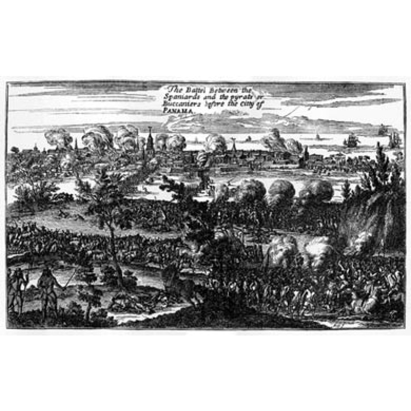 Pirates Sack Panama, 1671