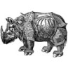 Rhinoceros, Durer, 1515