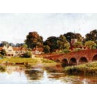 Sonning Bridge, River Thames, Berkshire, 1920