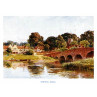 Sonning Bridge, River Thames, Berkshire, 1920