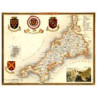 Cornwall Map, 1830