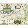 Saxton's Cornwall, 1576