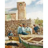 Scilly, Making Crab Pots By St Agnes Church