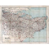 Cycling Map Of Kent, 1905