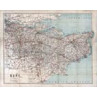 Cycling Map Of Kent, 1905