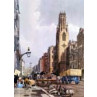 St Dunstans etc, Fleet Street, 1842
