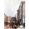 Temple Bar from The Strand, 1842