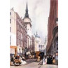 St Pauls from Ludgate Hill, 1842