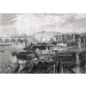 Building The Thames Embankment, Temple, 1865