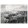 Building The Thames Embankment, Temple, 1865