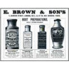 E Brown Shoe Polish, 1906