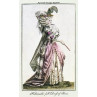 Fashionable Full Dress of Paris, 1789