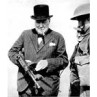 Churchill With Tommy Gun, 1940