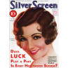 Silver Screen, Feb 1932, Claudette Colbert