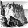 Dunluce Castle, 1874