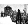 Boycotted Police outside the Church, 1888