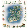 Ireland, Decorative Map, 1937