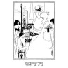 Aubrey Beardsley, The Toilette of Salome, First Drawing