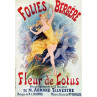 Cheret, Folies Bergere, Fleur De Lotus, 1893