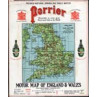 Perrier Motor Map of England, 1912