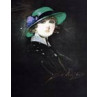 Girl In A Green Hat, 1920