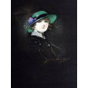 Girl In A Green Hat, 1920
