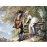 Rowlandson, Taking A Mean Advantage