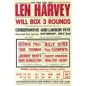 Len Harvey Boxing Poster