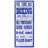 Marchant v Ruddick Boxing Poster