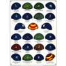 Cricket Caps Of Famous Teams