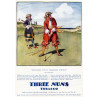 Golfers With Tobacco Pipes