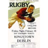 Rugby, Railway Poster, 1928
