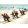 Swiss Skiing Postcard, 1893