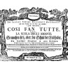 Cosi Fan Tutte, 1790