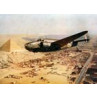 Lockheed Hudson over the Pyramids, 1942