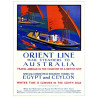 Orient Line To Australia, 1931