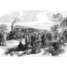 First Railway in China, Shanghai, 1876