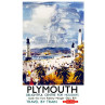 Plymouth Railway Poster