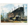 Great Eastern On The Stocks - Stern View